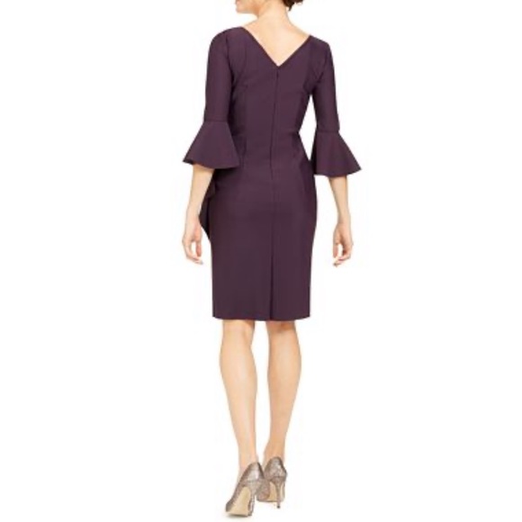 Alex Evenings Bell-Sleeve Dress - Picture 3 of 8